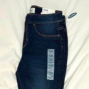 Brand New Denim Leggings - Girls Size 14 NWT